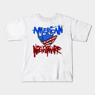 American Nightmare // Retro Comics Style Kids T-Shirt